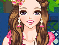 Floral Fashion Makeover Game